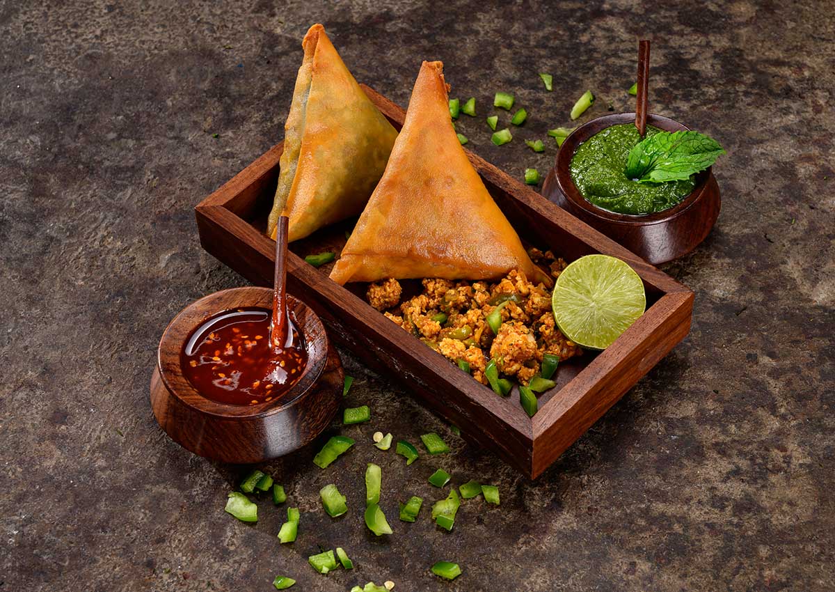 Paneer Kathi Jumbo Patti Samosa